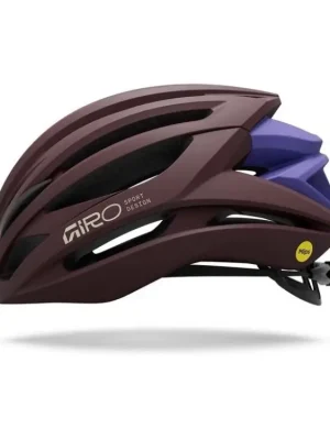 Giro helma Syntax MIPS Mat Dark Maroon Cenová Bomba