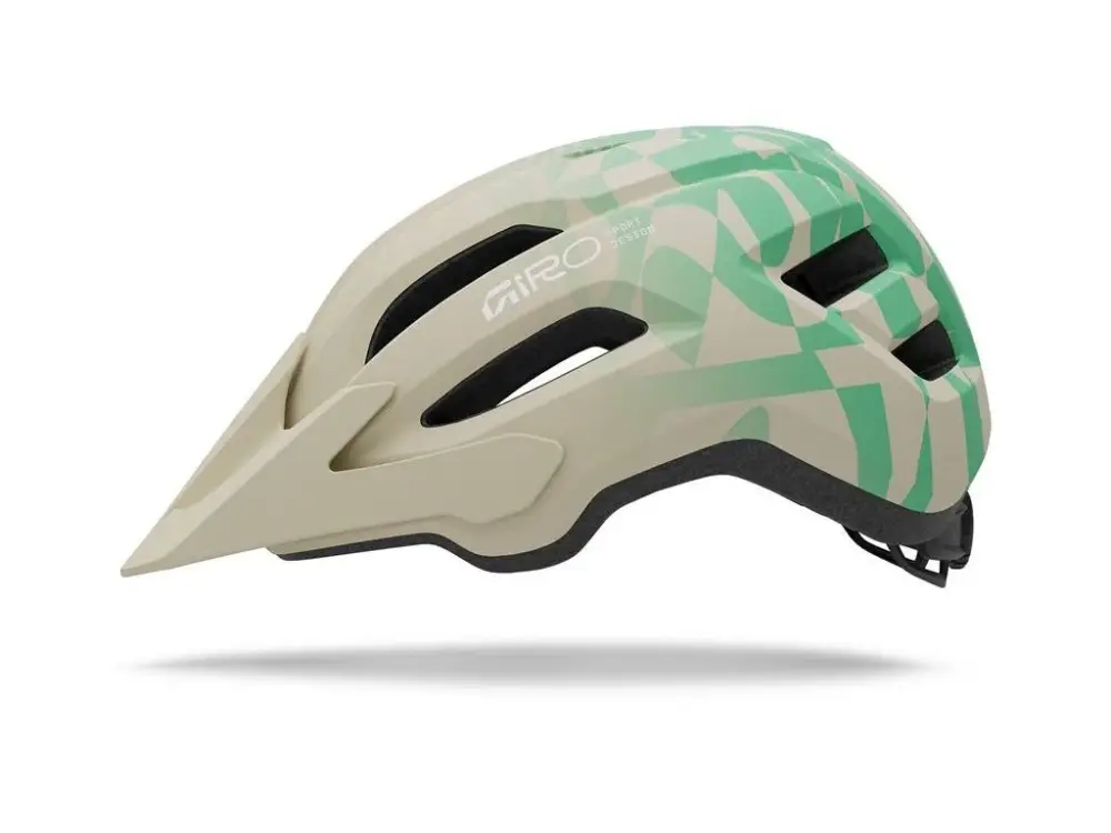 Autentický Giro helma Fixture II Mat Stone/Green Rush