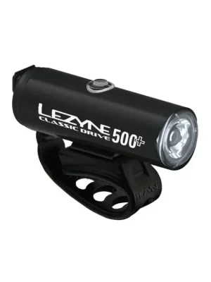 Rychlé Dodání Lezyne světlo přední Classic Drive 500+ Satin Black