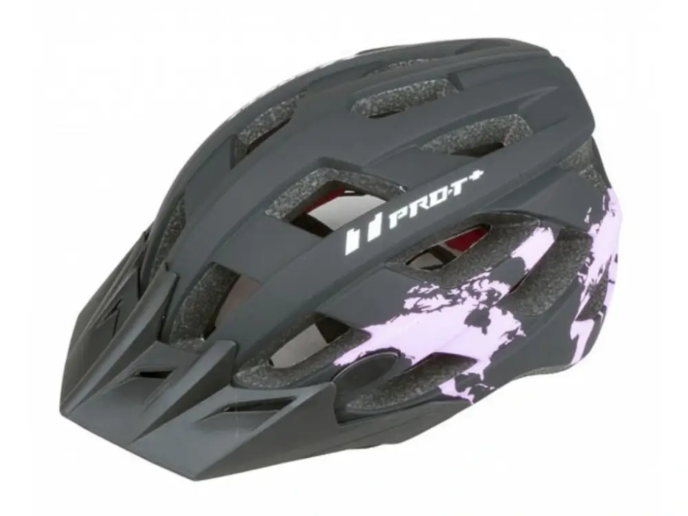 Sezónní Sleva Helma PRO-T Soria In Mold Black/Pink Matt