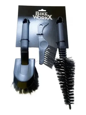 Kartáče BikeWorkX Brush Set Black Expresní Doručení