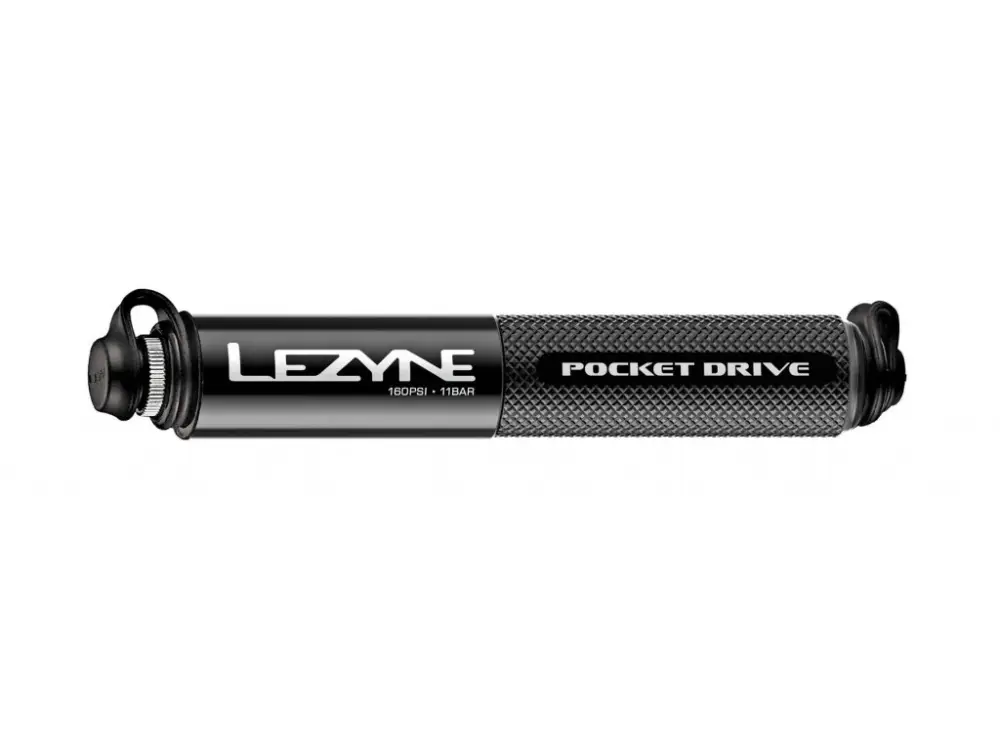 Hustilka Lezyne Pocket Drive Black/Hi Gloss Originální