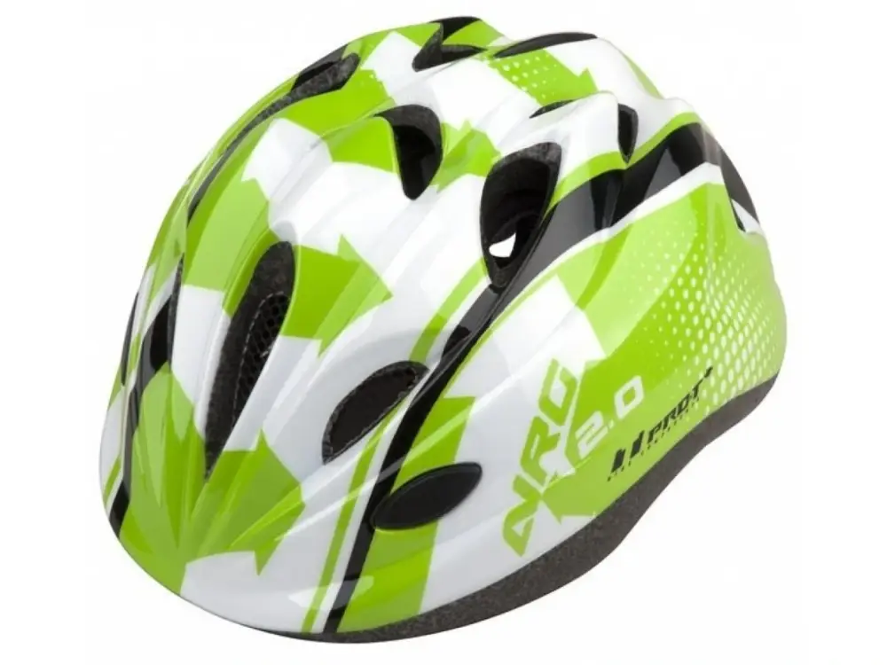 Kup Teď Dětská helma PRO-T Toledo In Mold Green/White/Black NRG