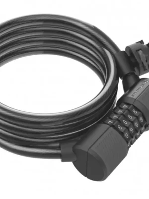 Akční Cena Zámek Syncros Masset Coil Cable Comb. Lock 12x1850 Black