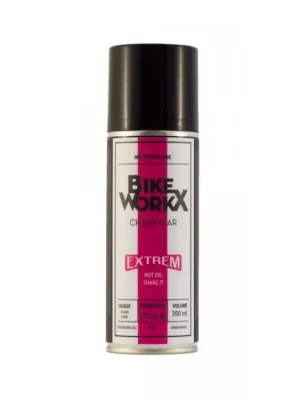 Sezónní Sleva Olej na řetěz BikeWorkX Chain Star Extreme sprej 200ml