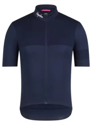 Aktuální Rapha dres Brevet Dark Navy/White