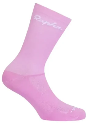 Sezónní Sleva Rapha ponožky LOGO Pink