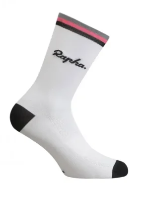 Rapha ponožky LOGO White Zlevněný