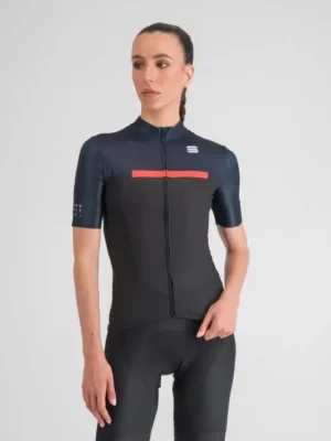 Koupit Online Sportful dres Pista W Jersey Black/Galaxy Blue