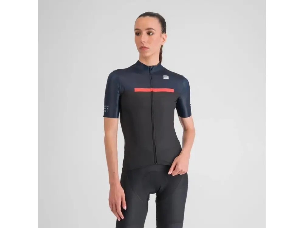Koupit Online Sportful dres Pista W Jersey Black/Galaxy Blue