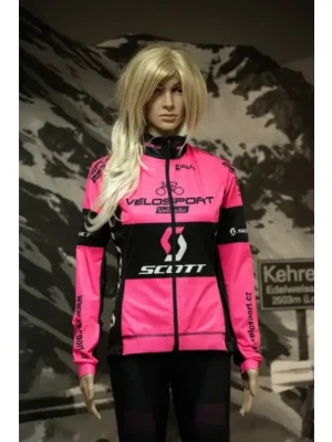Bunda Velosport Elite-06 07 Mission Flow Team Pink Akce