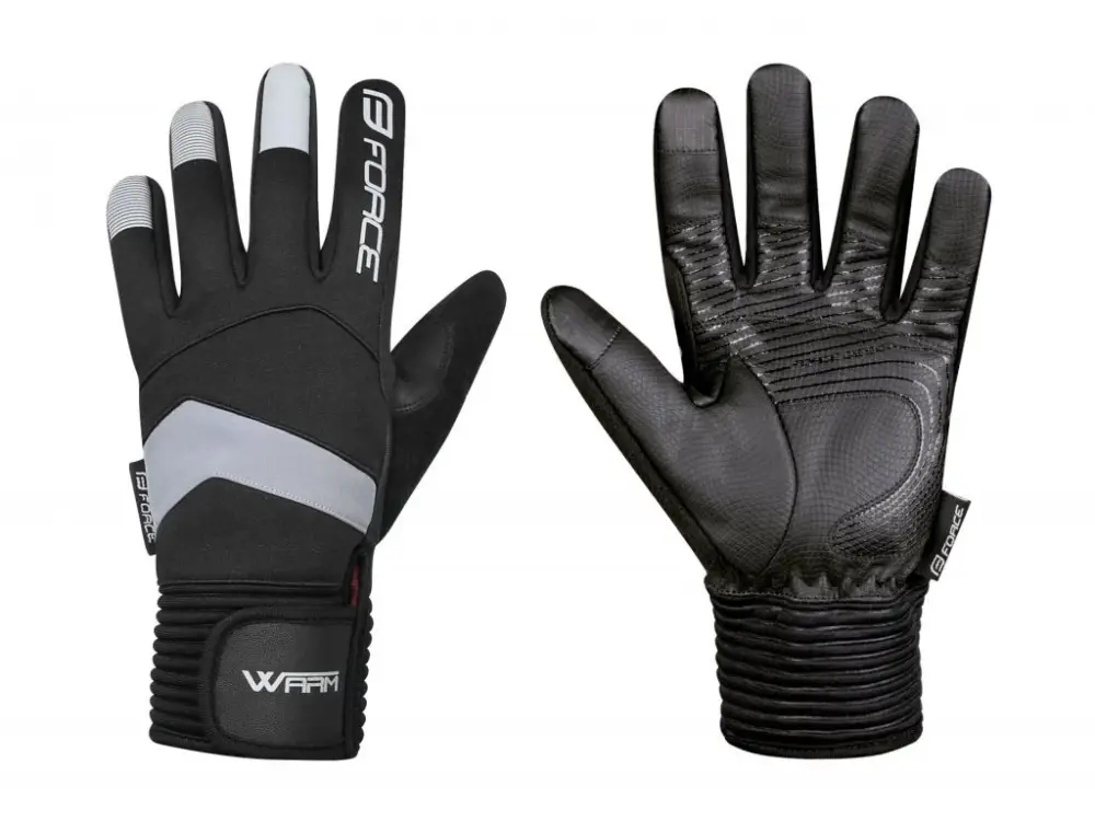 Rukavice Force Warm Black Ihned K Objednání