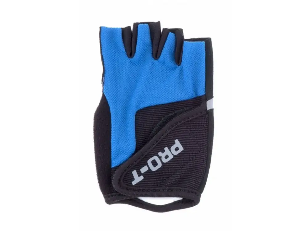Zlevněný dětské rukavice PRO-T Adria Black/Blue