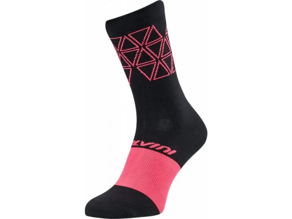Ponožky Silvini Bardiga UA1642 Black/Red Vysoce Kvalitní