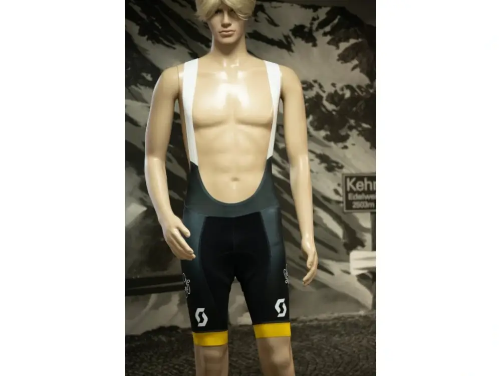 Kraťasy Velosport PRO 13 Goffrato Team Yellow Levný