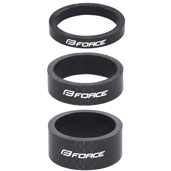 Nejprodávanější Podložka pod představec Force Karbon 1 1/8”