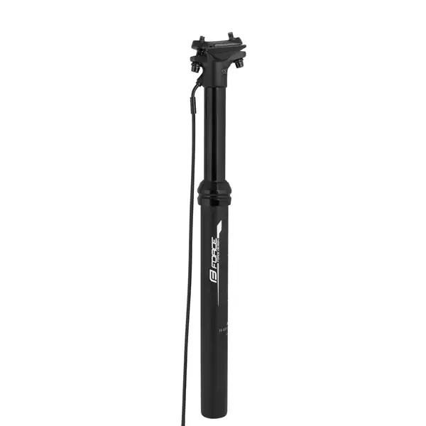 Rychlé Dodání Teleskopická sedlovka Force Dropper, černá