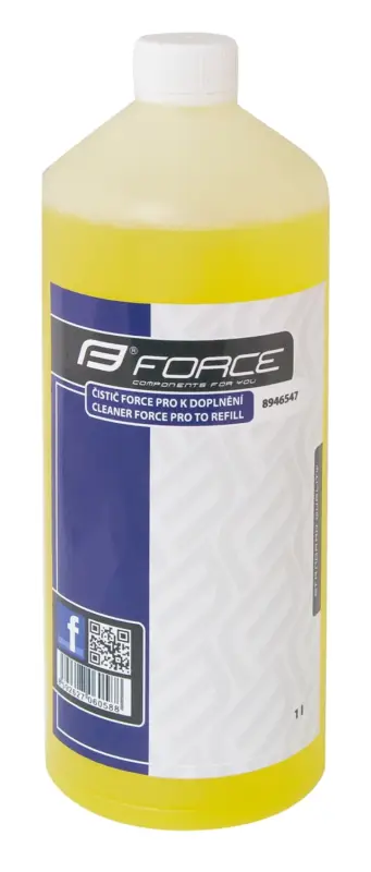 Čistič Force Pro k doplnění - 1l - žlutý EXTRA Aktuální