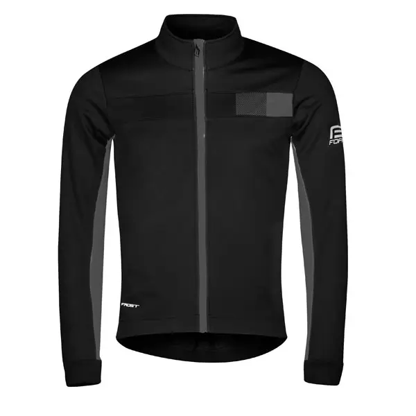 Aktuální Bunda Force Frost softshell pánská, černo-šedá