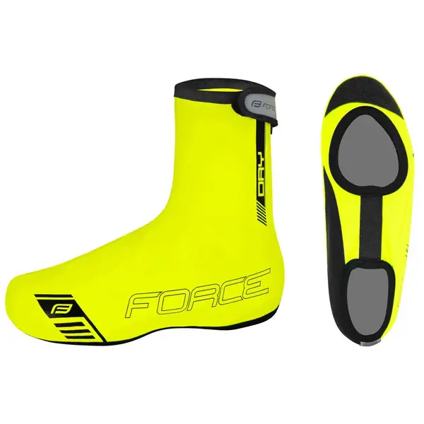 Návleky treter Force PU Dry Road, fluo Nízká Cena