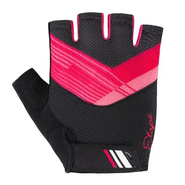 Rukavice Etape Liana, růžová/černá Must-Have