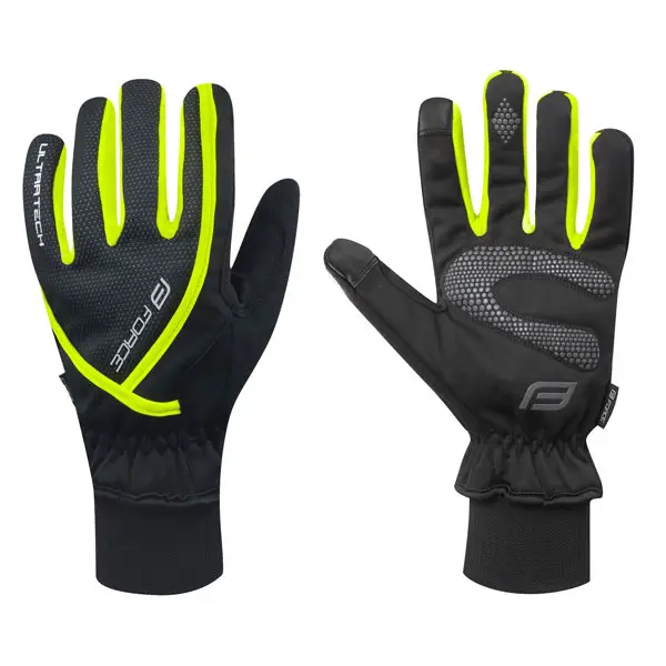 Zimní rukavice Force Ultra Tech fluo Poslední Šance