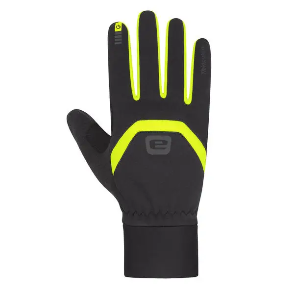 Zimní rukavice Etape Peak 2.0 WS+, černá/žlutá fluo Rychlé Dodání