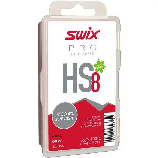 Vosk Swix HS8 červený 60g Expresní Doručení