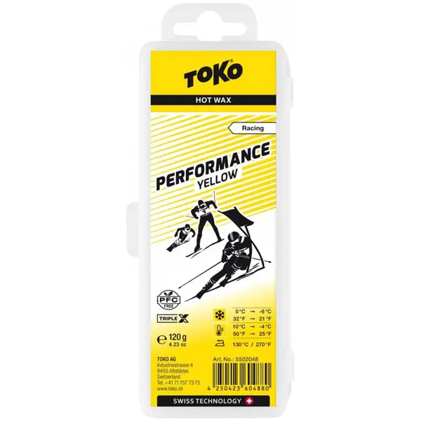 Vosk Toko Triplex Performance yellow 120g Nakupujte Hned