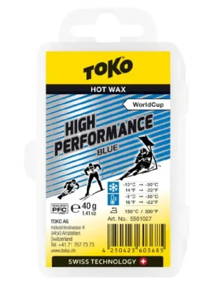 Tovární Cena Vosk TOKO High Performance Wax Blue 40g