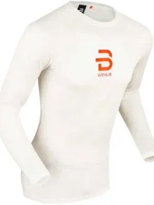 Funkční triko Bjorn Daehlie Compete tech LS 21/22, Bílé Zlevněný