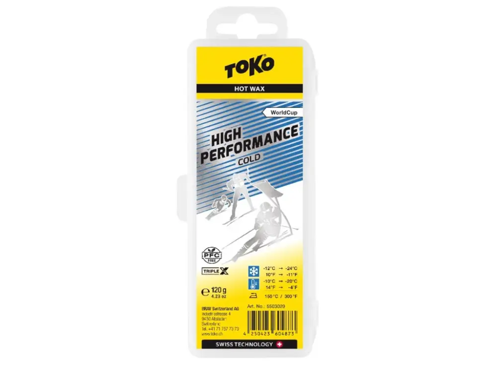 Autentický Vosk TOKO TripleX World Cup High Performance Blue, 120g
