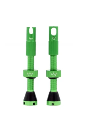 Bezdušové ventilky Peaty's X Chris King Tubeless Valves MK.II, 42mm Emerald Super Cena