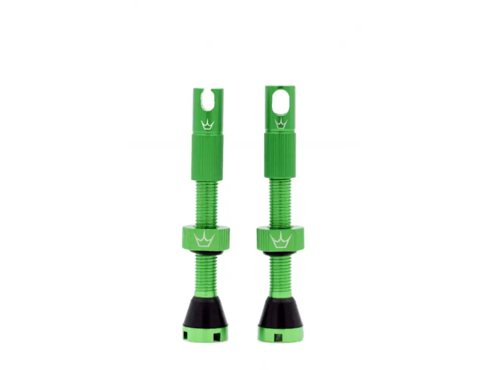 Bezdušové ventilky Peaty's X Chris King Tubeless Valves MK.II, 42mm Emerald Super Cena