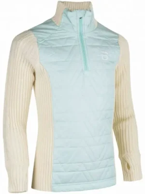 Vrácení Zdarma Dámský svetr Bjorn Daehlie Comfy W 22/23, Modrá/béžová