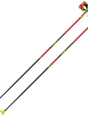 Běžecké hole Leki PRC 750, Red/Neon Yellow Autentický
