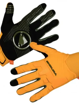 Rukavice Endura MT500 D3O, Mandarinková Aktuální