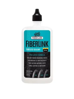 Sezónní Sleva Bezdušový tmel Finish Line Fiberlink Tubeless Sealant, Pro Latex 240ml