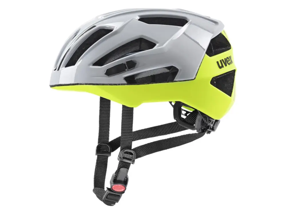 Akční Nabídka Helma Uvex Gravel X, Rhino / Neon Yellow
