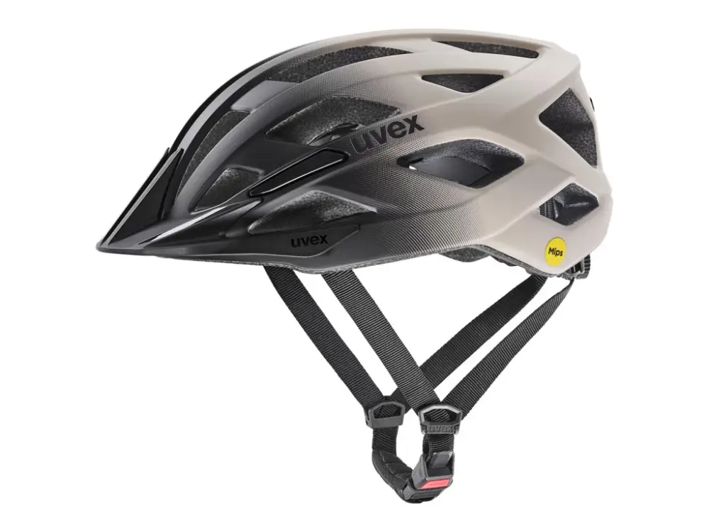 Tovární Cena Helma Uvex I-VO 2 MIPS, Warm Grey / Black Matt