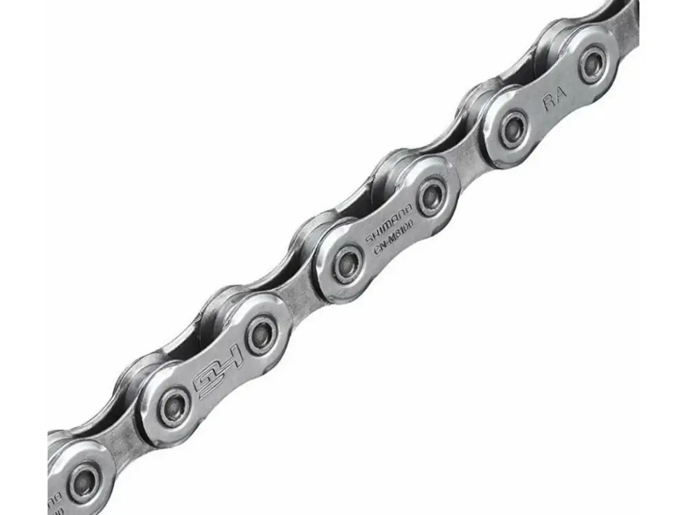Levný řetěz SHIMANO CN-M8100 12 speed XT "SIL-TEC" 126 článků, v krabičce