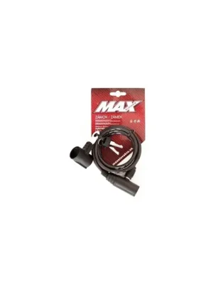 Zámek lankový Max TY 513 6x1200mm, držák, 2 klíče Expresní Doručení