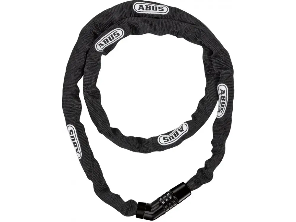 Cenová Bomba Zámek Abus 4804C/110 black Steel-O-Chain