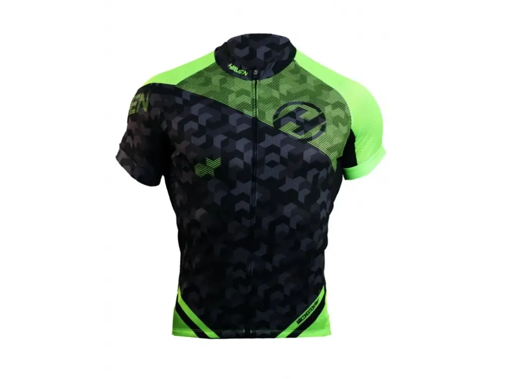 Pánský dres Haven Jersey Singletrail černo zelený Top Prodej