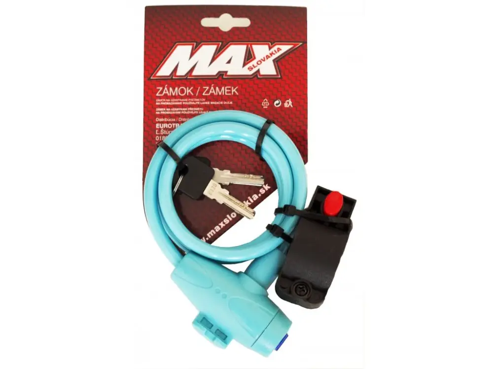 Zámek Max Slovakia TY 582 lanový modrý Cenový Hit