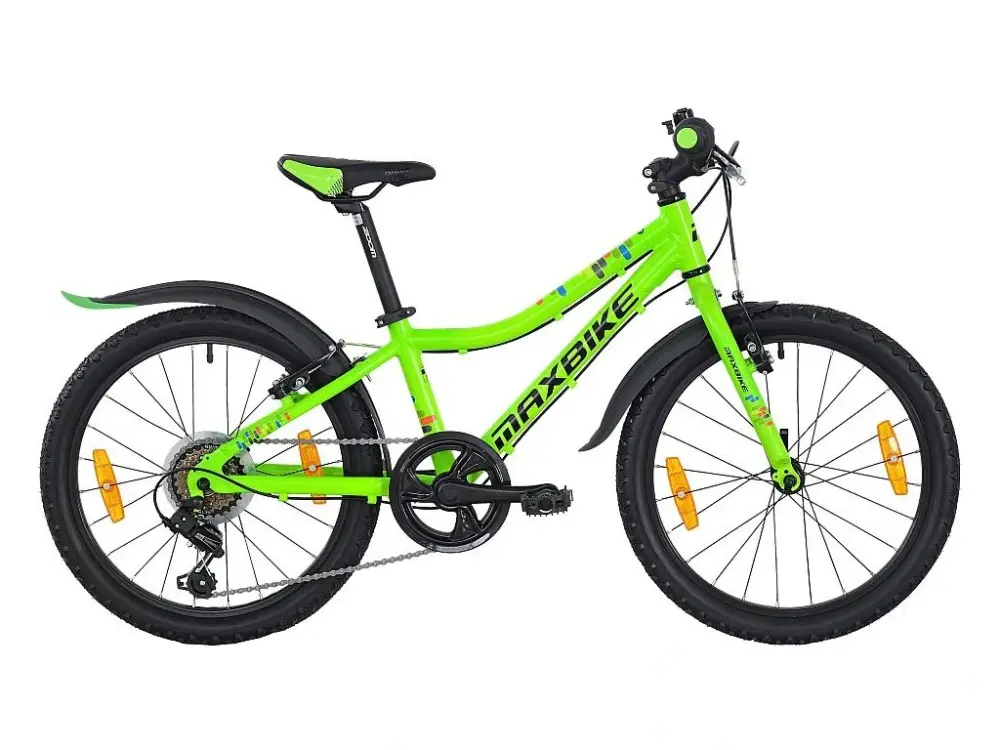 Nová Kolekce Dětská kola Maxbike Junior 20" zelené