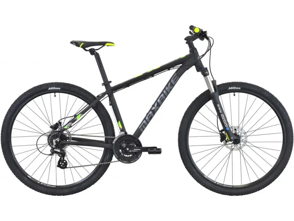 Tovární Cena Horské kolo Maxbike TOBA 29" 2023 - černo-žlutá