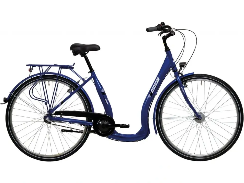 Značkový Městské kolo Deep Entry 28" nízký nástup Nexus 3 modré