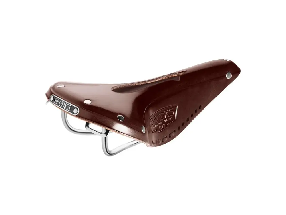 Akční Nabídka BROOKS B17 Narrow Carved - hnědé