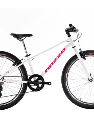Akce Dětské kolo ROZZO KID 24 24" 2026 - bílá metalíza/ růžo